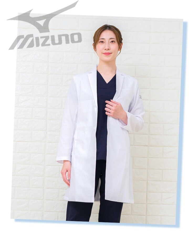 ミズノ スクラブ MIZUNO スクラブ 白衣 医療 速乾 ストレッチ