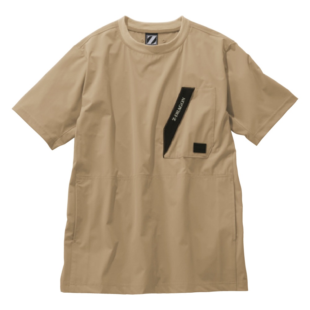 Z-DRAGON 半袖 Tシャツ ひんやり 冷感 ストレッチ 半袖シャツ 75184 春