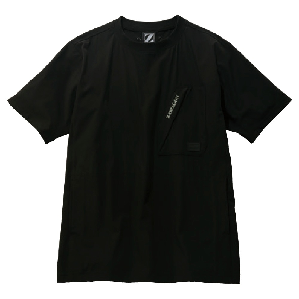 Z-DRAGON 半袖 Tシャツ ひんやり 冷感 ストレッチ 半袖シャツ 75184 春