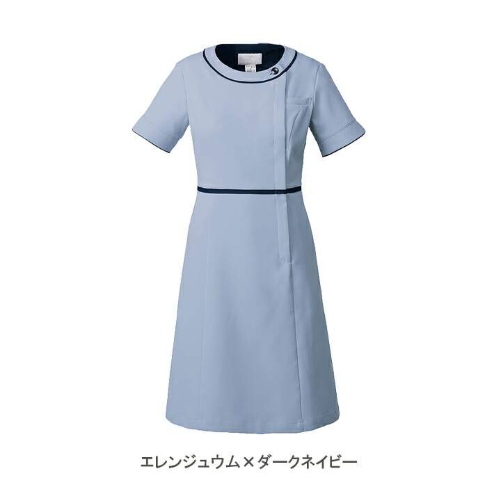 ワンピース フォーク FOLK 3019sc 事務 エステ服 ユニフォーム エステ