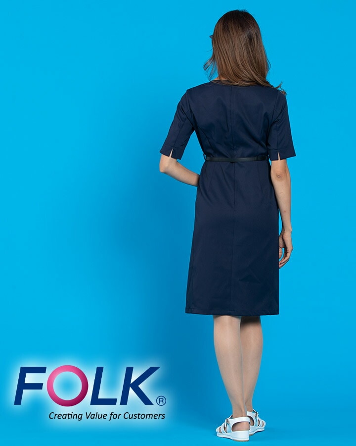 フォーク FOLK ワンピース エステ ユニフォーム 女性用 3020sc