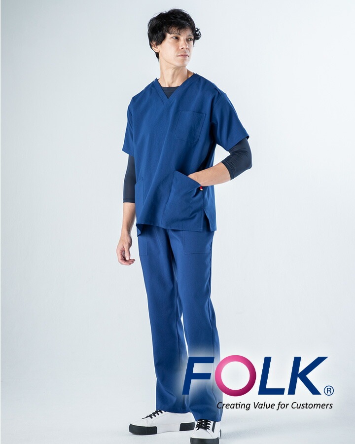 フォーク スクラブパンツ 白衣 ディッキーズ FOLK 5024sc