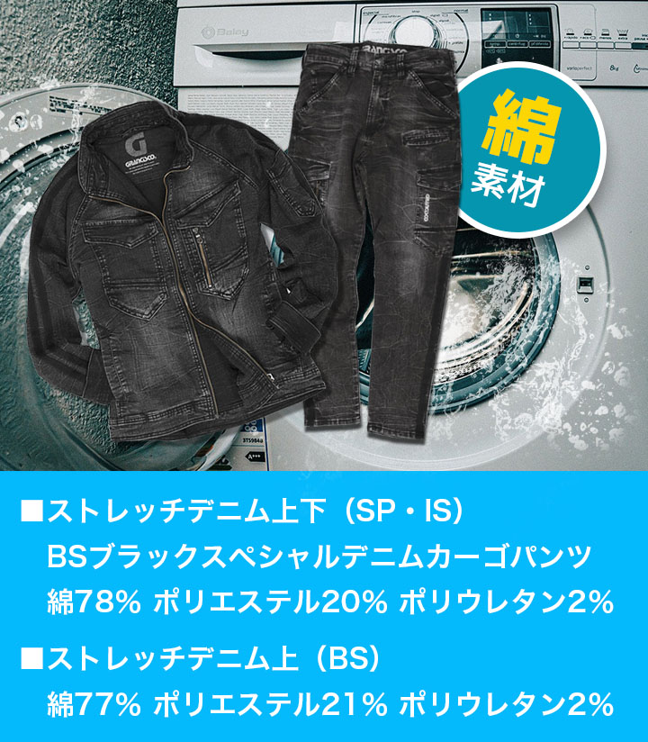 RANCLIC デニムセットアップ デニムセットアップ | yunora