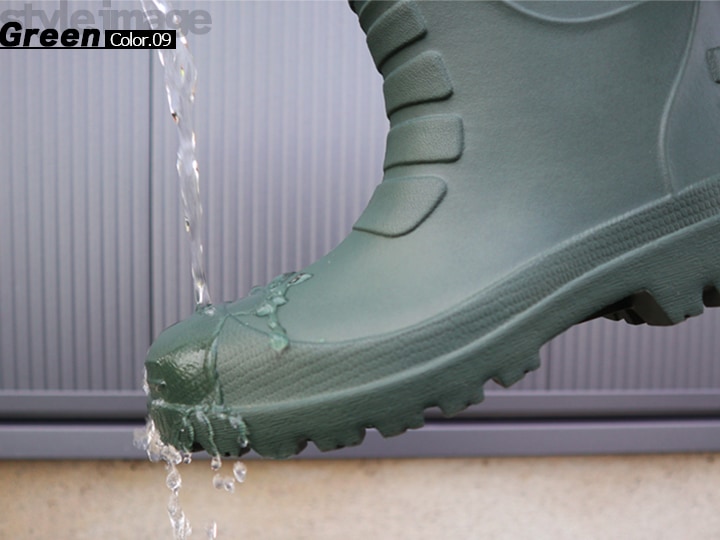 【即日発送】長靴 ショートブーツ レインブーツ カバー付き コーコス hb-891 超軽量