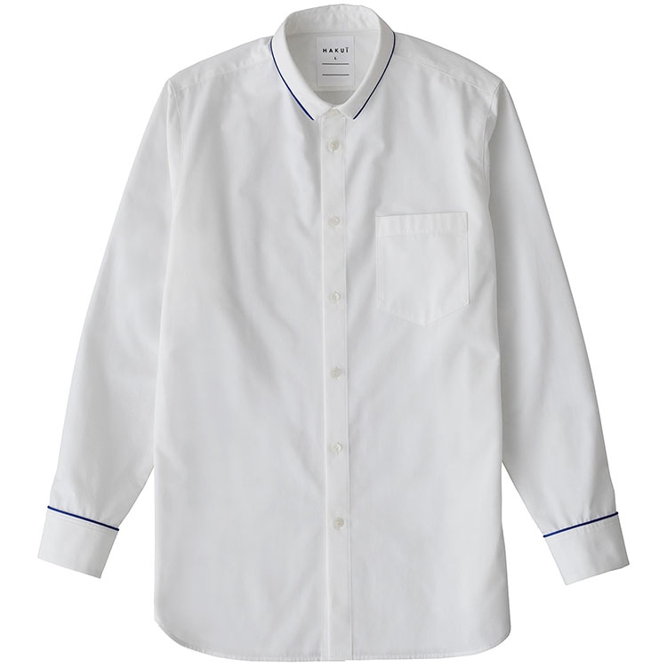 シャツ RH6762 HAKUI セブンユニフォーム コックシャツ 長袖 メンズ レディース カフェ 飲食店 厨房 制服 レストラン ユニフォーム シャツ RH6762 HAKUI セブンユニフォーム コックシャツ 長袖 カフェ