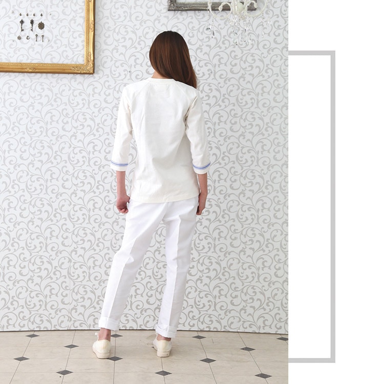 Tシャツ RH6763 HAKUI セブンユニフォーム 長袖 コットン 綿100