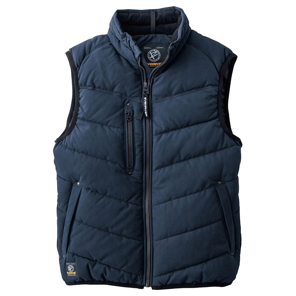 即日発送】イーブンリバー 防寒ベスト 2025AW新作 限定 RSX7005 耐久性