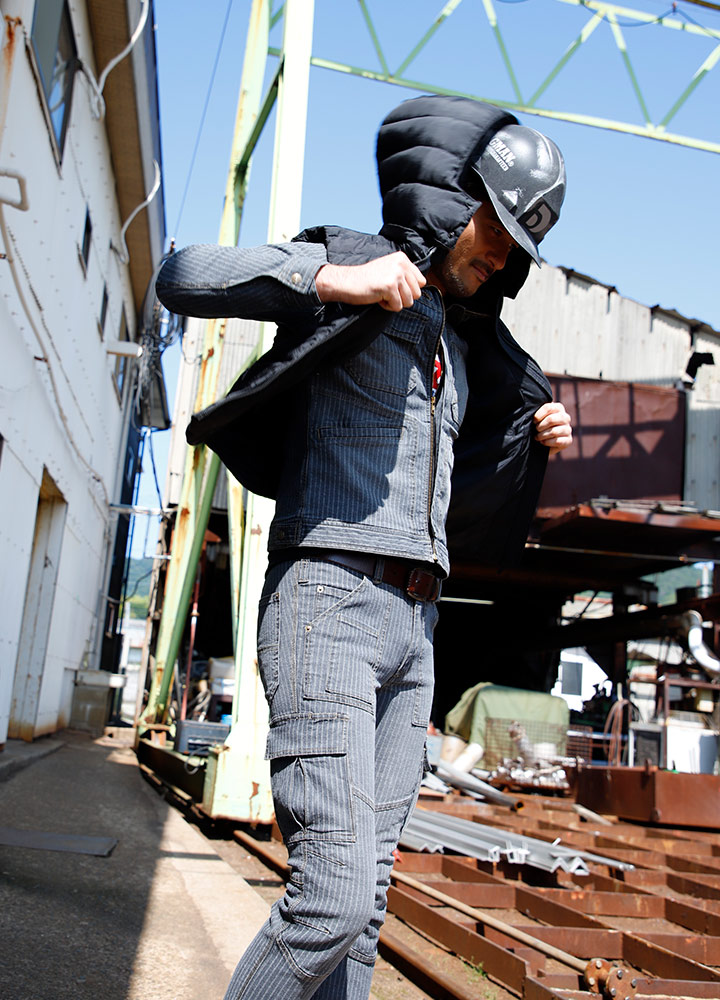 防寒ベスト 防寒着 フード付き ドッグマン DOGMAN 8222 軽量ソロナ メンズ 男性用 秋冬 中綿入り 撥水 帯電防止 速乾 作業着 作業服 CUC 中国産業 【M-3L】