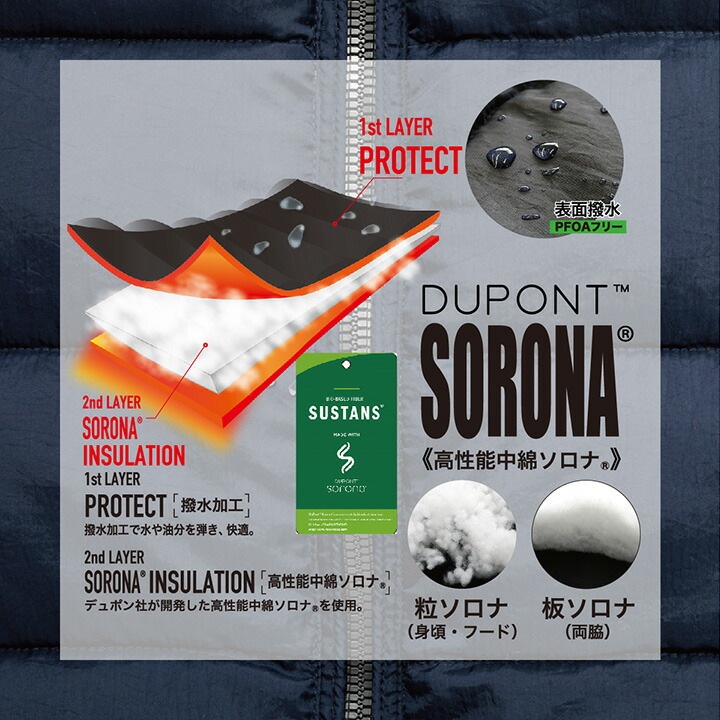 防寒ベスト 防寒着 フード付き ドッグマン DOGMAN 8222 軽量ソロナ メンズ 男性用 秋冬 中綿入り 撥水 帯電防止 速乾 作業着 作業服 CUC 中国産業 【M-3L】