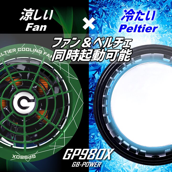 即日発送】長信ジャパン 冷却ペルチェファン 一体型（30V専用 ペルチェ