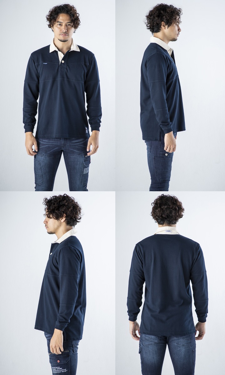 即日発送】ドッグマン DOGMAN 1250 長袖ラガーシャツ【オールシーズン