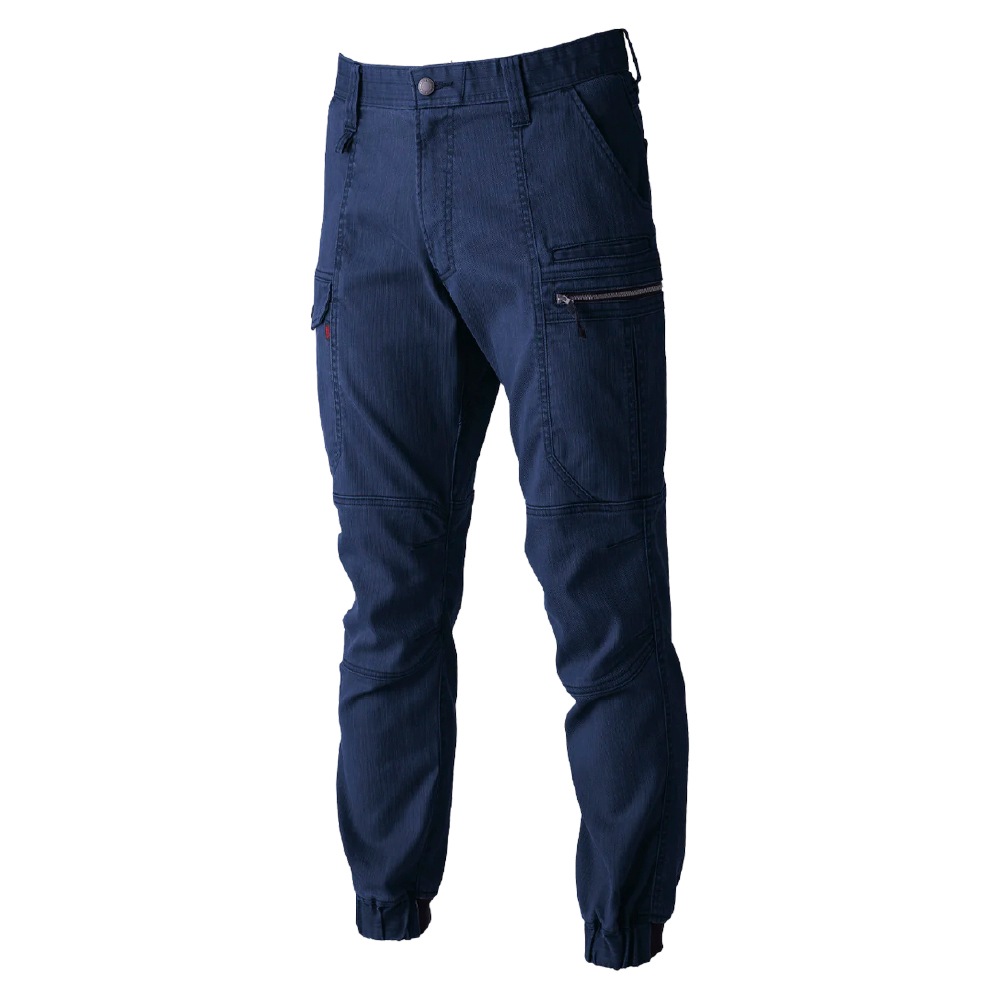 寅壱 ジョガーパンツ カーゴ ニーパッド対応 9530-235 ストレッチ 制電