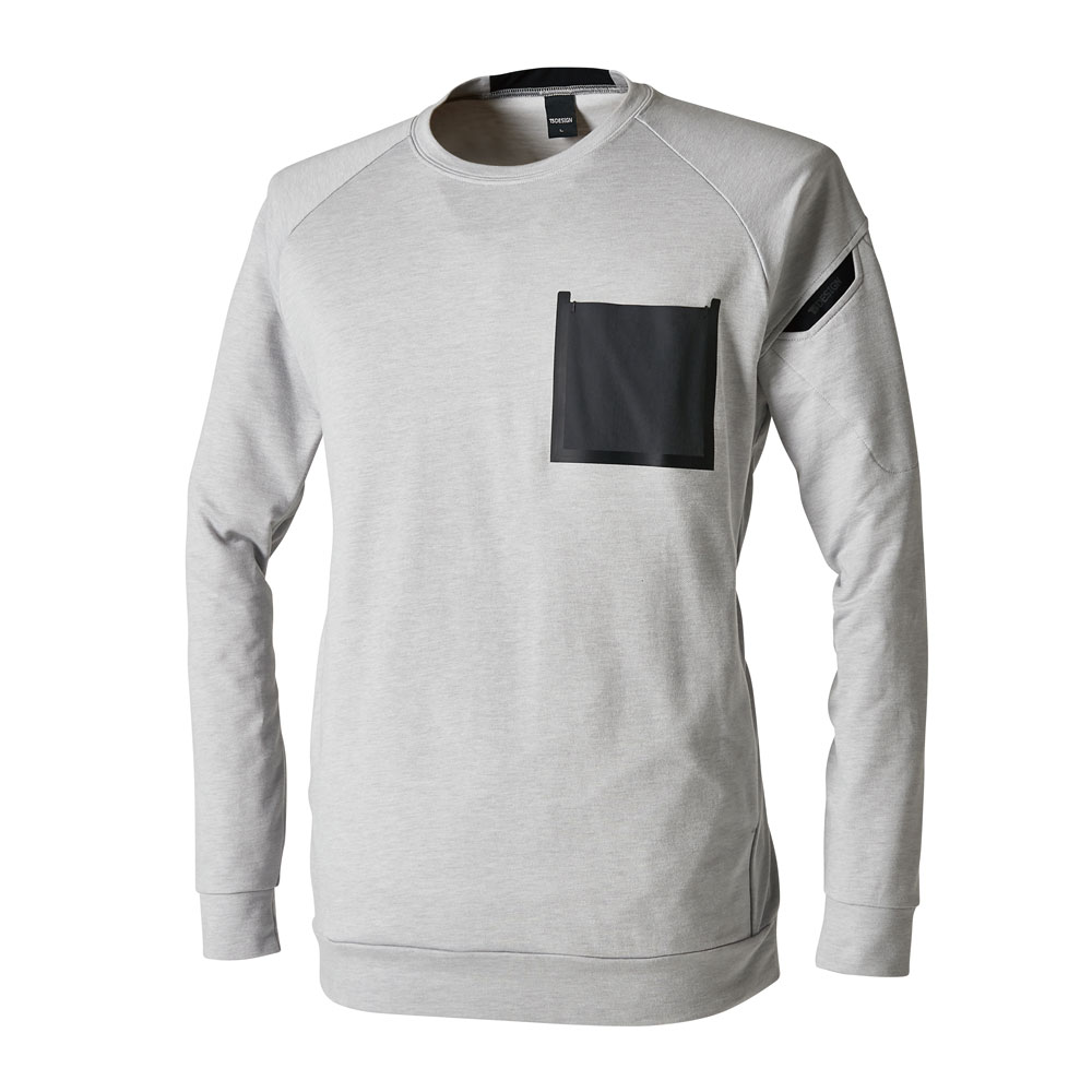 TSデザイン スウェットシャツ 長袖シャツ コーデュラ 8645 TSDELTA ストレッチ オールシーズン 耐久性 高強度 作業服 作業着