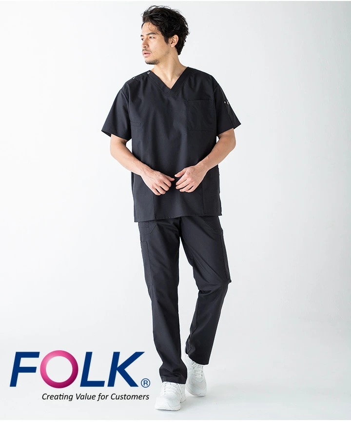 スクラブ上下セット DickiesFOLK男女兼用7033SC5017SCメンズ