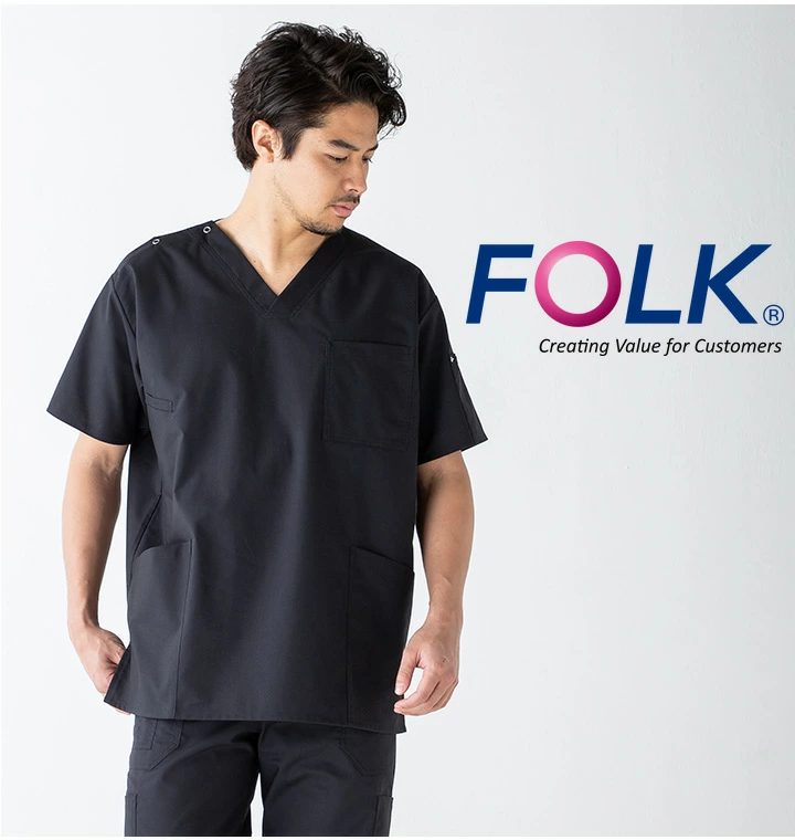FOLK Dickies レディーススクラブ　上下セット 76-7033SCSET_540.jpg