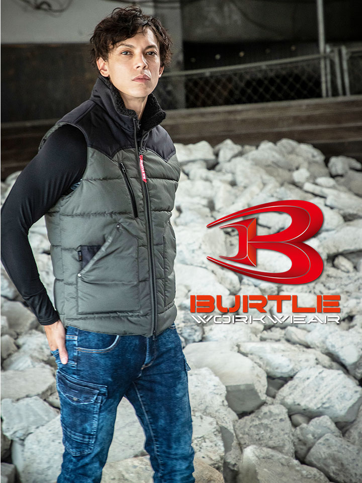 BURTLE バートル ヒーターベストセット バッテリーAC08 BURTLE