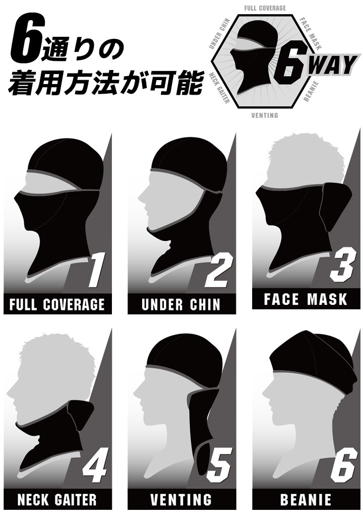 即日発送】TSデザイン バラクラバ アイスマスクメッシュ