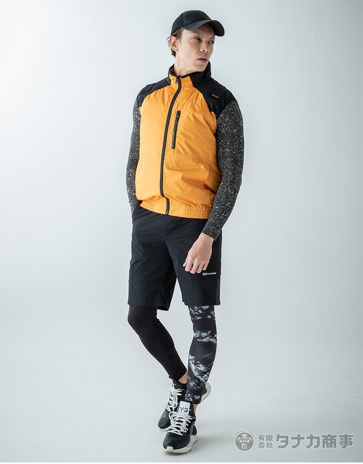 即日発送】空調作業服 ベスト ハーネス対応 エアセンサー 26880【服