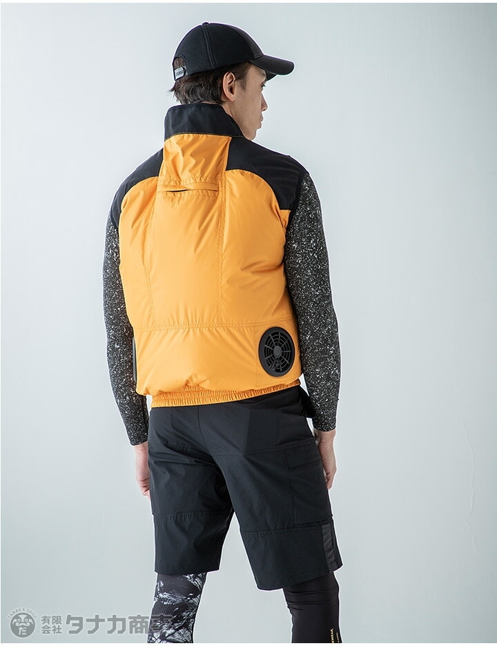 即日発送】空調作業服 ベスト ハーネス対応 エアセンサー 26880【服