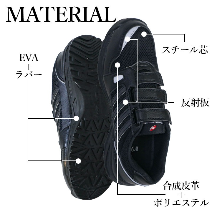 安全靴 ローカット スニーカー 自重堂 S2182 耐滑 衝撃吸収│作業服