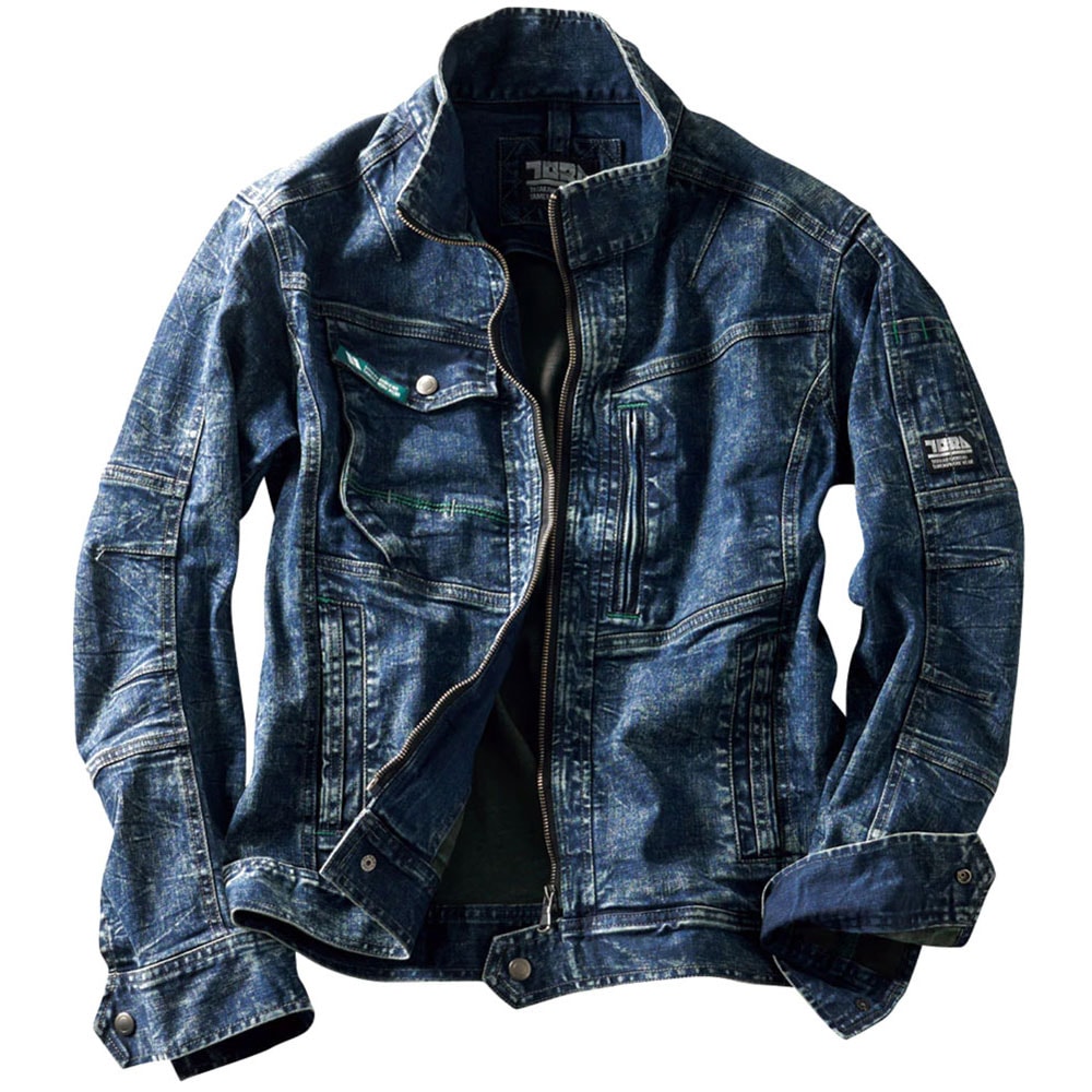 寅壱　作業着　8920 寅壱 デニムブルゾン 8920-124 長袖 オールシーズン ジャケット