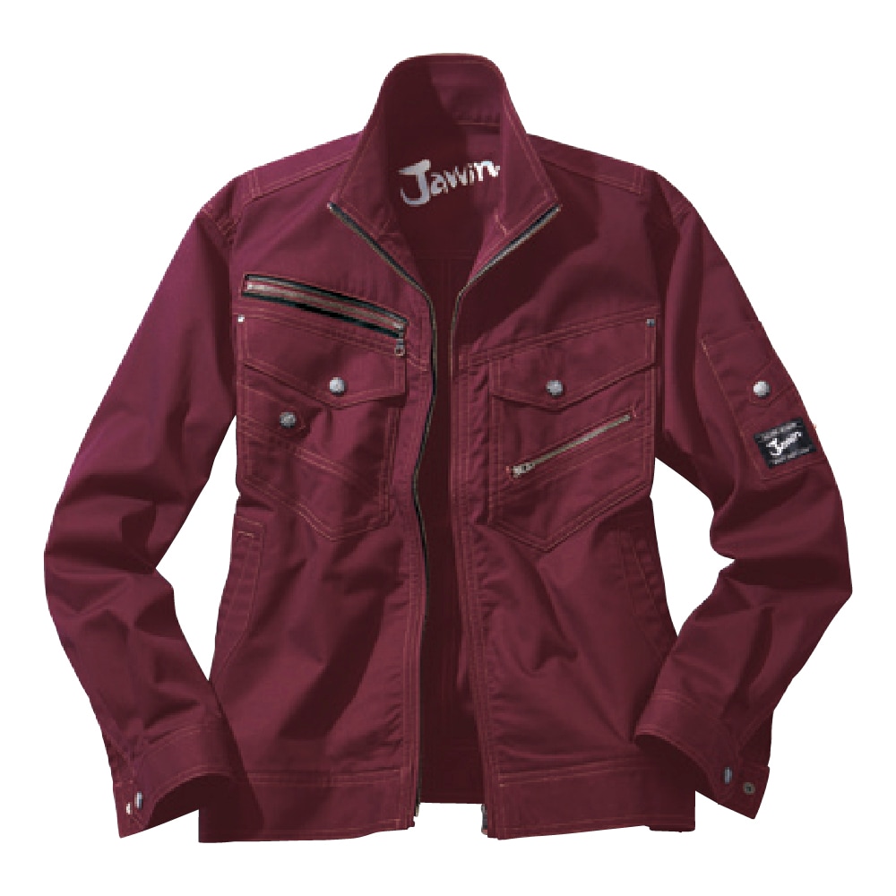 ジャウィン 長袖ブルゾン 52100 秋冬 作業着 作業服 消臭 抗菌 帯電