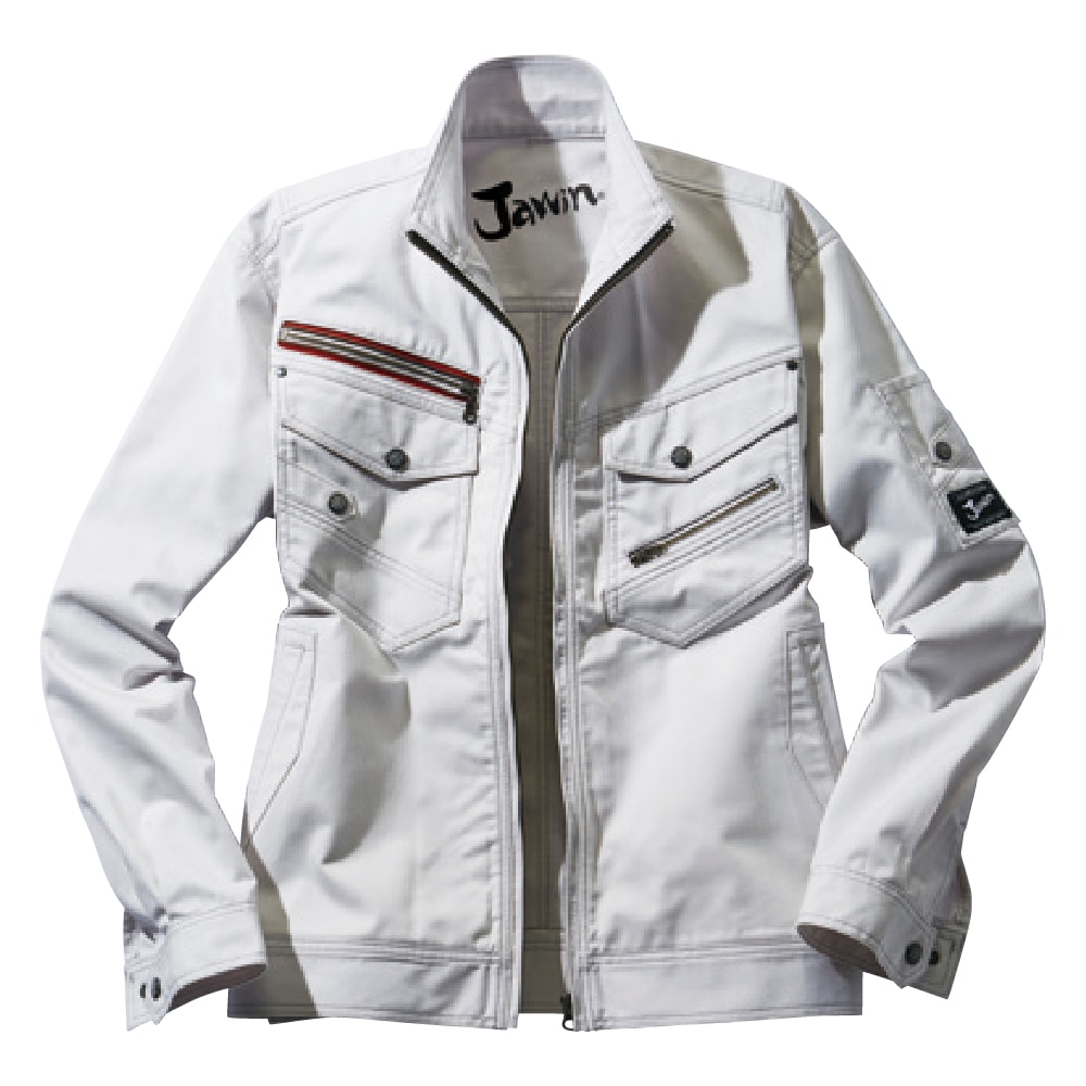 ジャウィン 長袖ブルゾン 52100 秋冬 作業着 作業服 消臭 抗菌 帯電