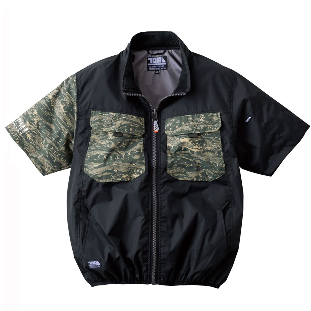 値引き処分価格】【即日発送】寅壱 空調服 半袖ジャケット(服のみ