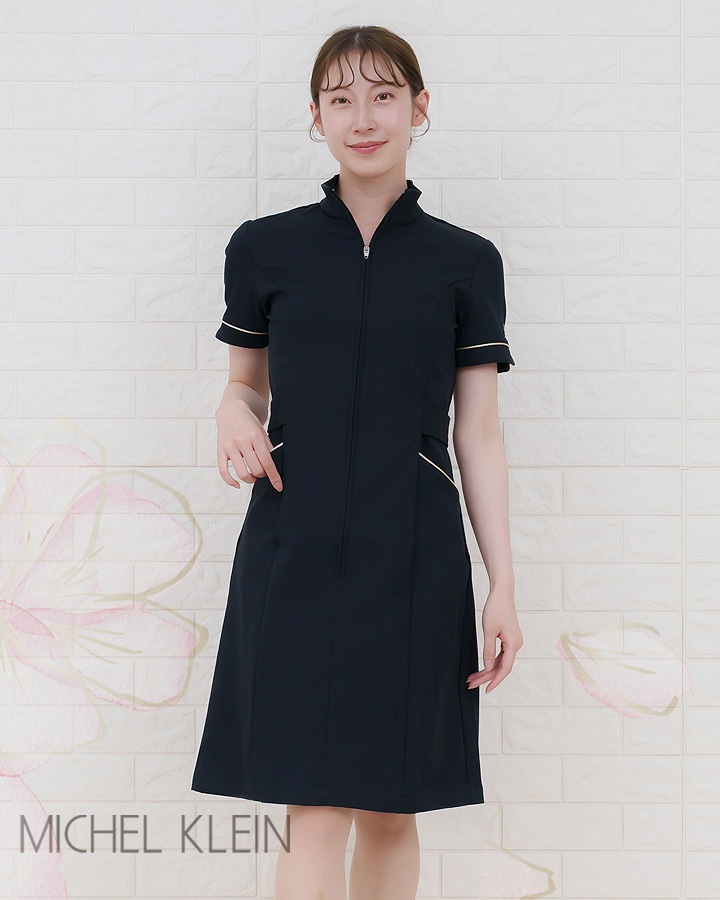 ワンピース 白衣 MICHEL KLEIN ミッシェルクラウン エステ ナース服 MK