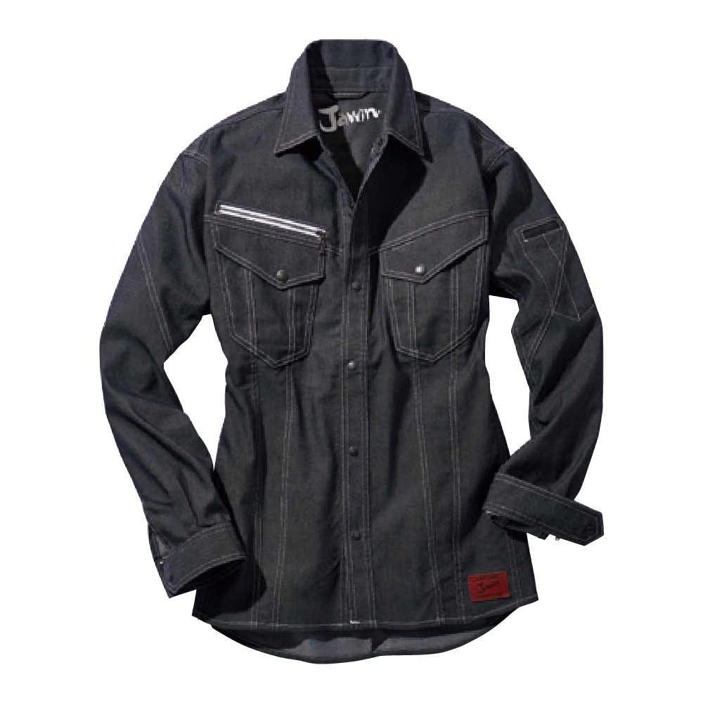 【新品】夏服　5点 ジャウィン JAWIN 52404 長袖シャツ 【秋冬】 作業服 作業着