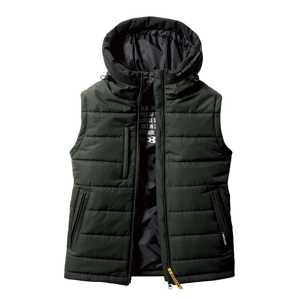 BURTLE バートル防寒ベスト 限定カラー 防寒着 5034 楽天市場】【即日発送】バートル 防寒着 防寒ベスト 5034 大型フード