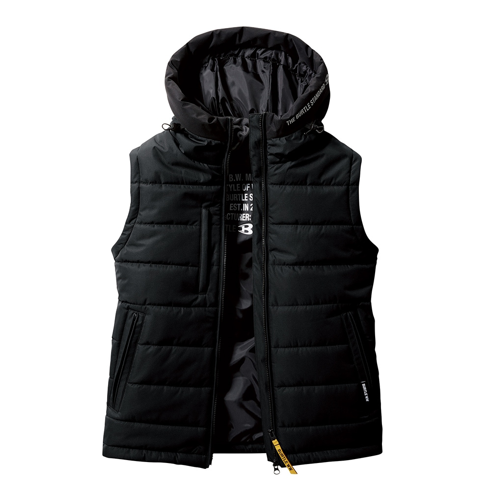 即日発送】バートル 防寒ベスト 5034 冬用 撥水 防風 透湿 フーディ