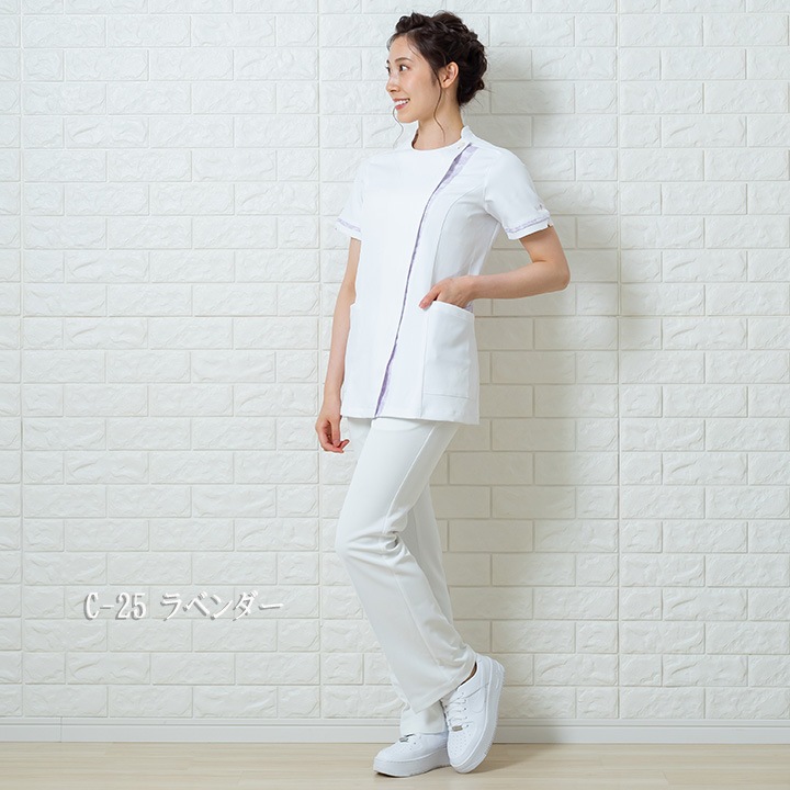 MJ様のみ購入可能です。 スクラブ ジャケット ファスナースクラブ レディースチュニック