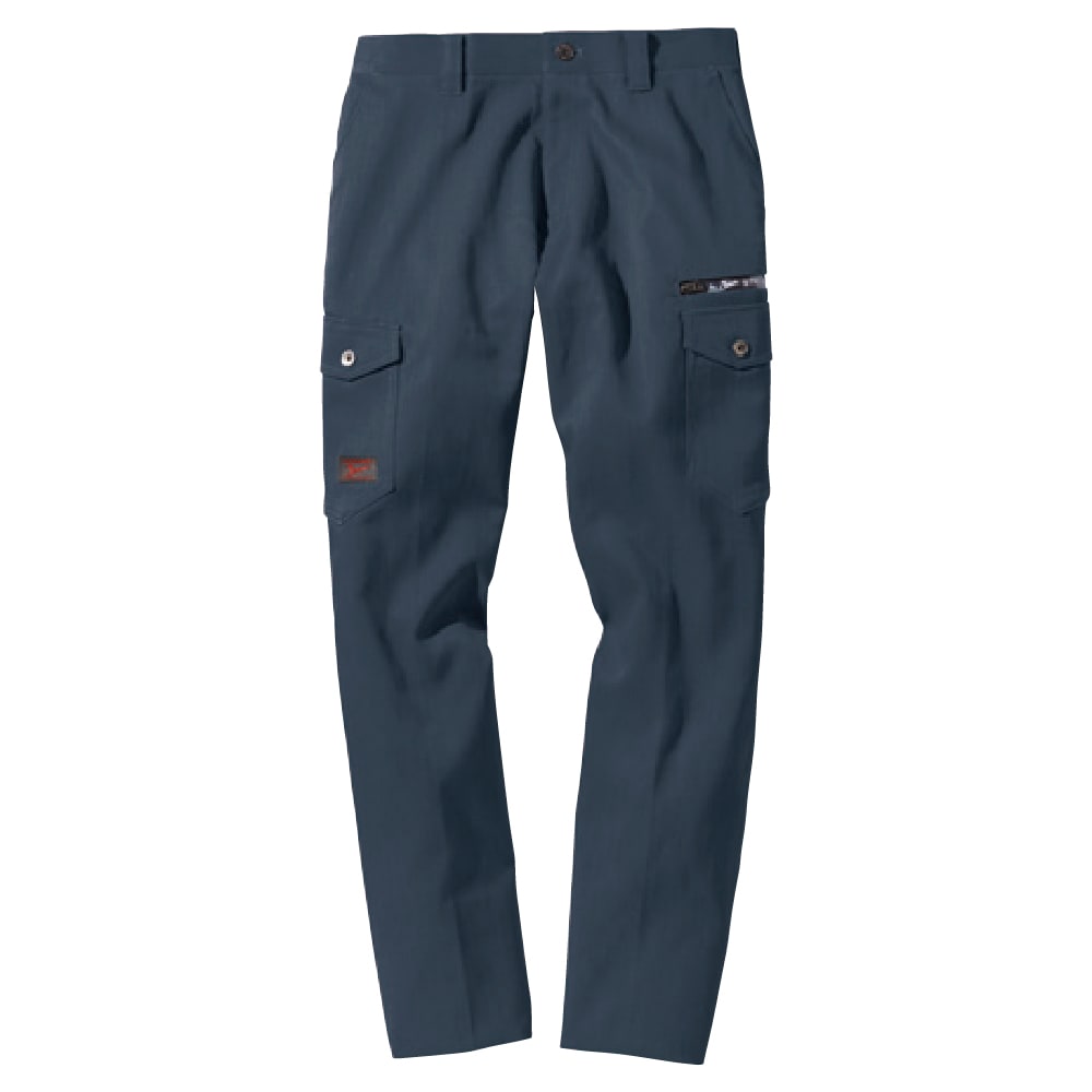 ジャウィン 作業服 カーゴパンツ 52802 ストレッチ ノータック 帯電