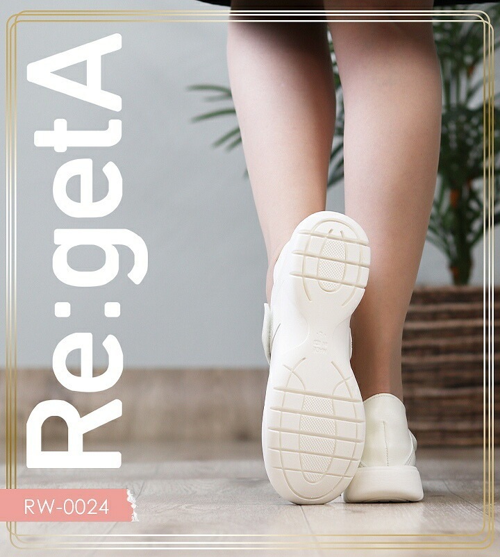 リゲッタ ナースシューズ 医療 2WAY クロスベルトパンプス RW-0024 Regeta 医療用 靴 病院 クリニック 看護師 痛くない 疲れにくい 歩きやすい 柔らかい 軽いホワイト ブラックピンク ブルー ナースサンダル