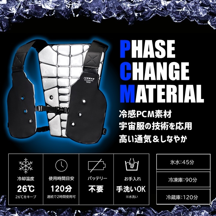 即日発送】アイスマン PCMベスト 山真 アイスマン2 インナーベスト