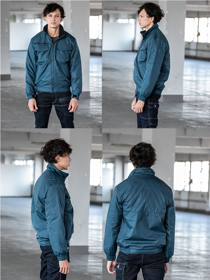 防寒ジャンパー 防寒着 54232 クロダルマ 保温 長袖 メンズ ジャケット