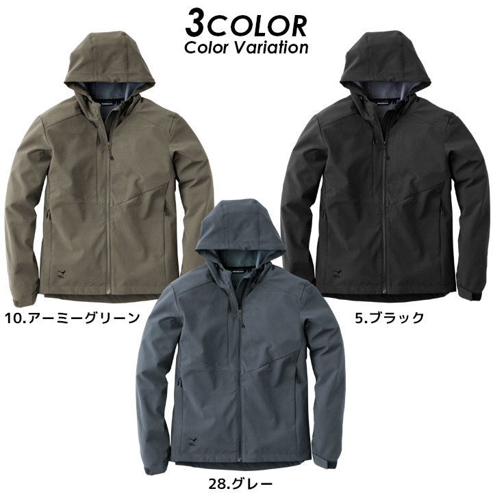 イーブンリバー ストレッチパーカー 2025AW新作 数量限定 R058