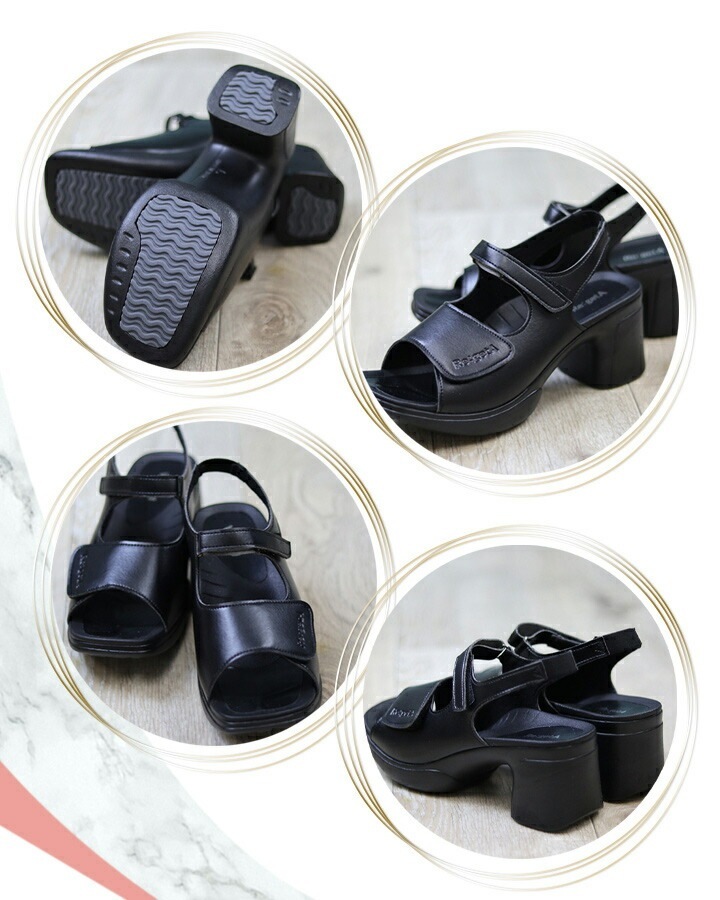 リゲッタ パンプス ナースシューズ 医療 クロスベルトパンプス リゲッタ RW-1002 オフィス Regeta 痛くない 疲れにくい 歩きやすい 柔らかい 軽いホワイト ブラック事務 サンダルヒールストラップサンダル