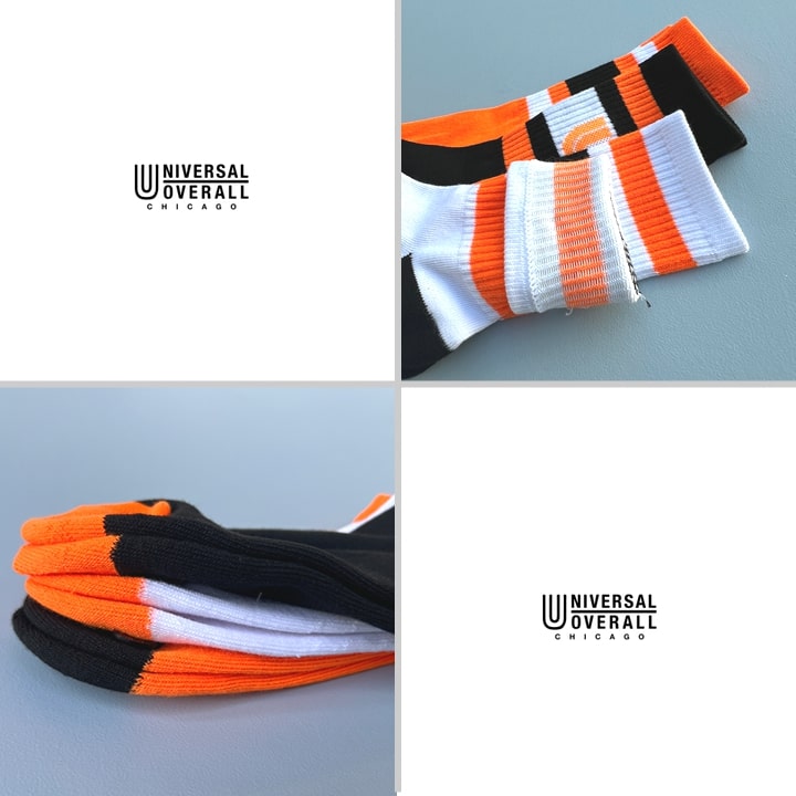 即日発送】ユニバーサルオーバーオール 靴下 ソックス 3Pソックス