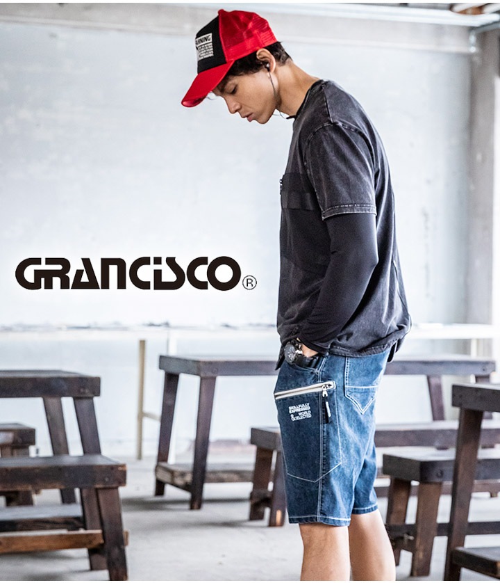 セール】Clash Denim Cargo Shorts/クラッシュ ダメージ加工
