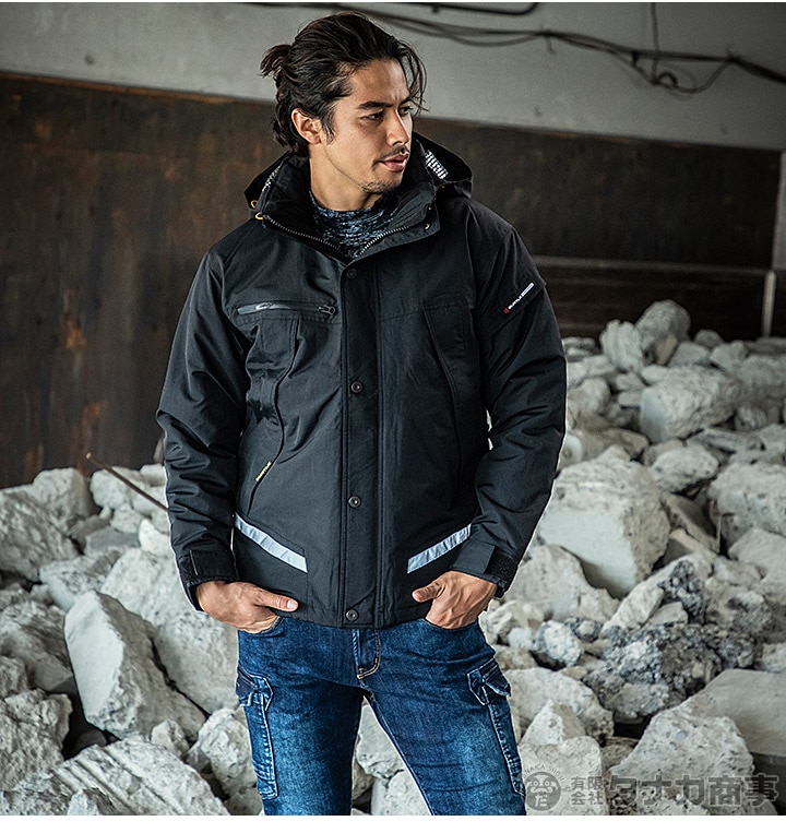 バートル 防水防寒ジャケット 大型フード付き 7610 男女兼用 撥水 防汚