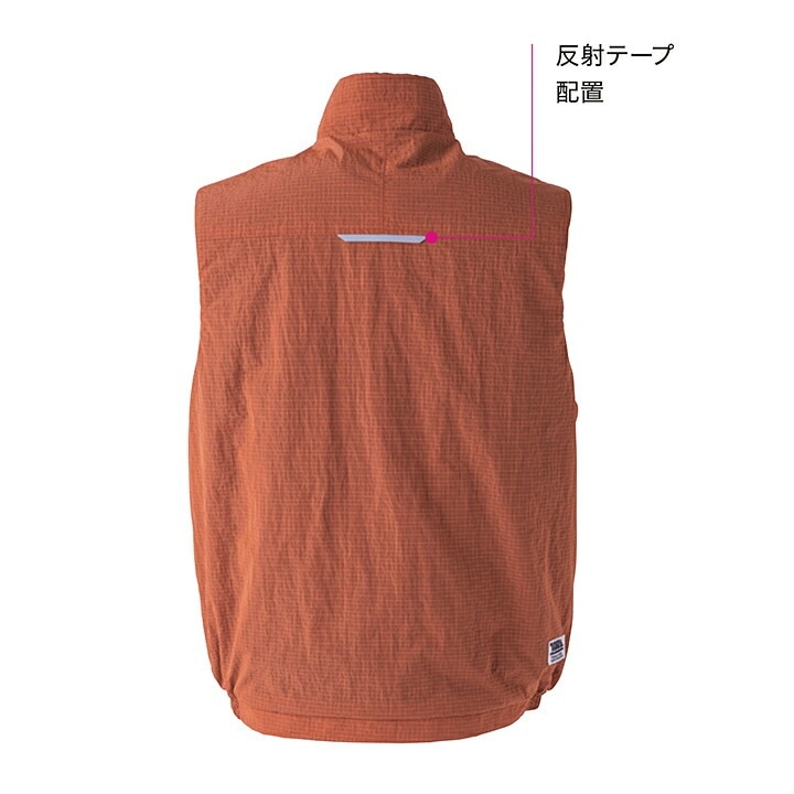 寅壱 防寒ベスト 軽い 2590-602 秋冬 防寒服 防寒着 作業服 作業着 撥水 反射