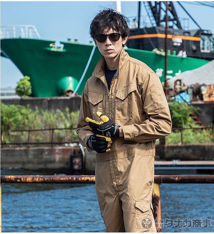 グレースエンジニア 長袖つなぎ GE-627 オールシーズン素材 農作業