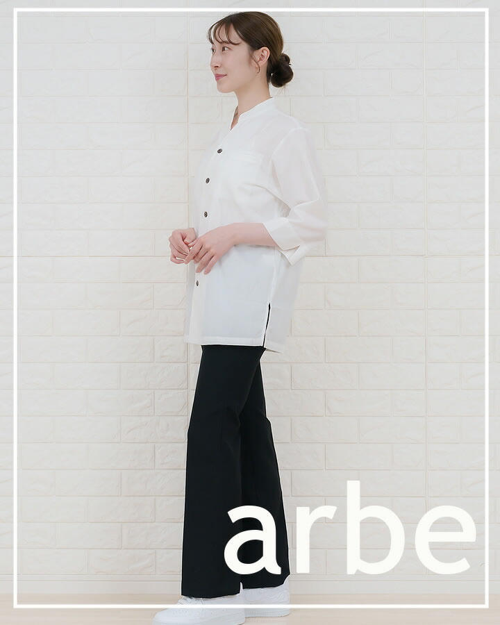 【専用ページ】ラボ服 らぼ服 ハンドメイド 制服　3/15出品① パンツ arbe アルベ AS-6813 レディース ストレッチ 細め仕様