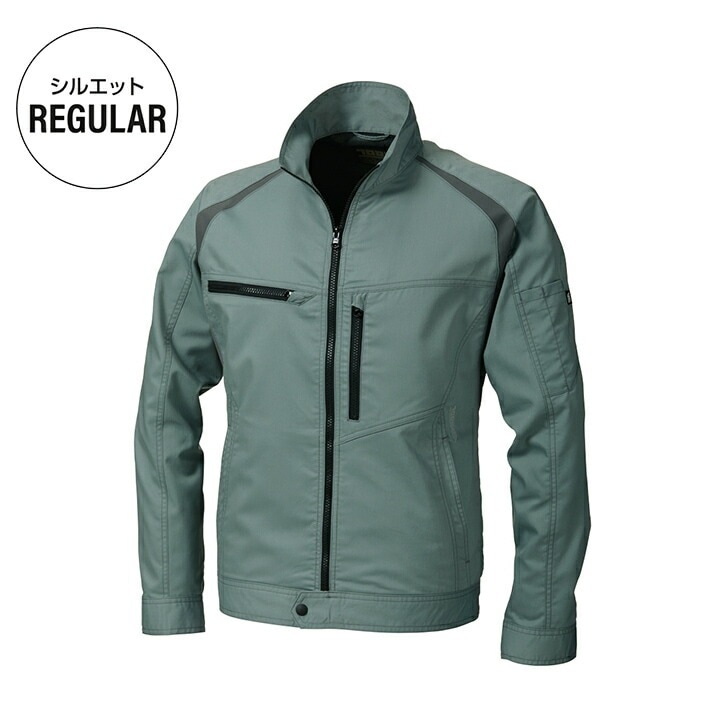 寅壱 長袖ブルゾン 作業服 2130-124 オールシーズン 作業服 作業着