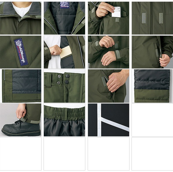 自重堂 防水防寒ズボン 48431 防寒着 防寒服 作業服 作業着 防水防寒パンツ 48430シリーズ