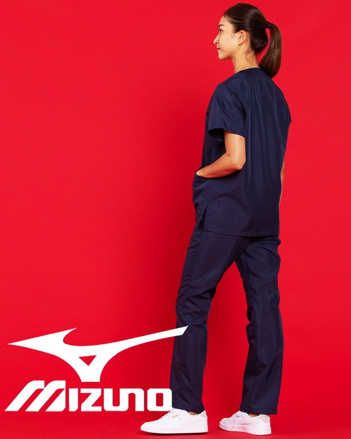 ミズノ スクラブ 白衣 医療 抗ウイルス加工 男女兼用 MIZUNO MZ-0231