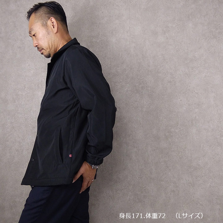 即日発送 防寒 コーチジャケット ハーフコート ジャンバー ホシ服装 926 軽量 撥水加工 裏フリース メンズ ストリート チームウエア スタッフジャンパー 防寒服 作業服 作業着 ユニフォーム 作業服のだるま商店 本店