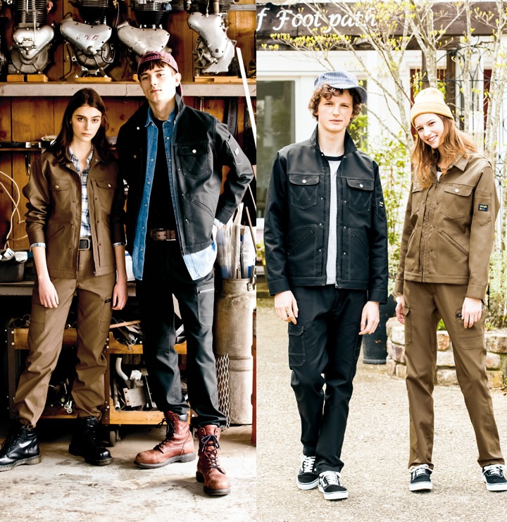 ラングラー 作業着 ノータックカーゴパンツ AZ-64221 ズボン Wrangler